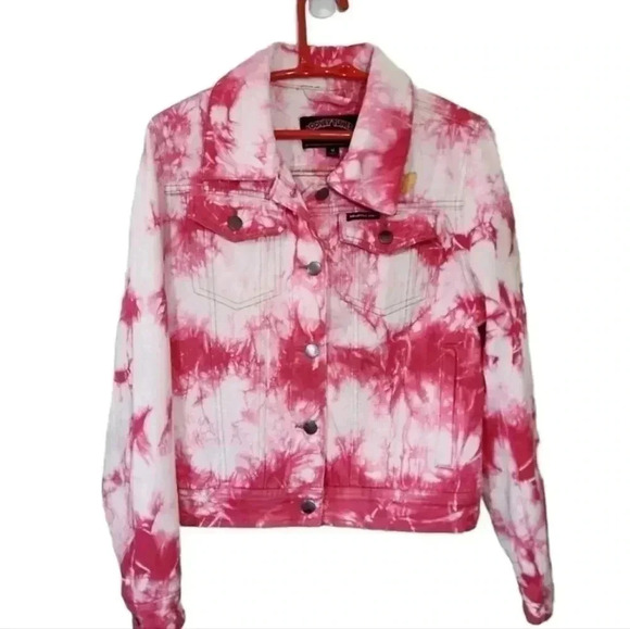 Members Only Tiedye Jacket. Size Medium - Picture 5 of 6